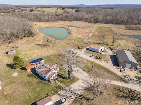 82 Acres of Land with Home for Sale in Fredericktown, Missouri