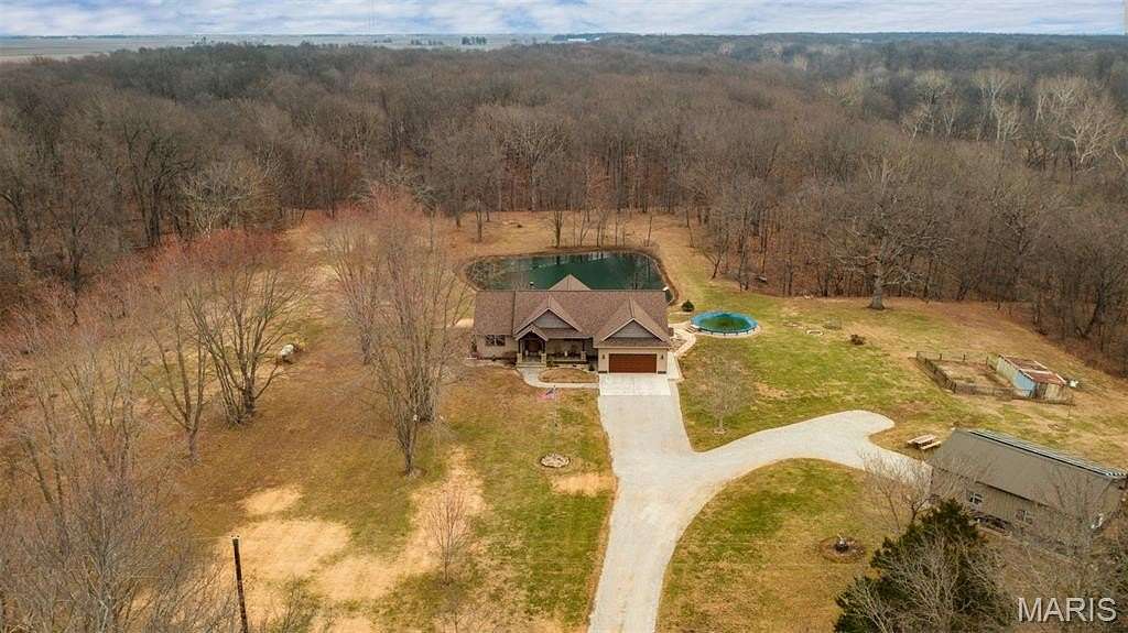 5 Acres of Land with Home for Sale in Carlinville, Illinois