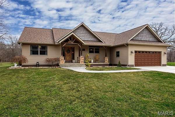 5 Acres of Land with Home for Sale in Carlinville, Illinois