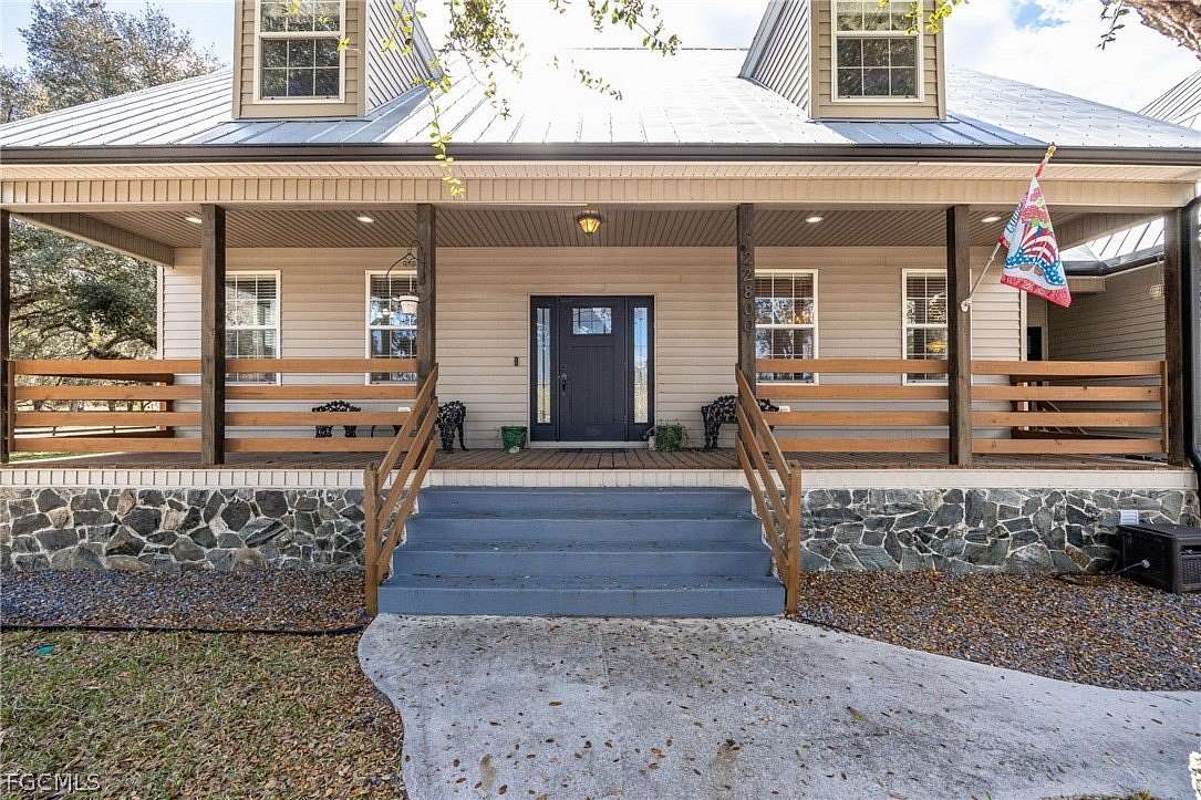 4.76 Acres of Land with Home for Sale in Alva, Florida