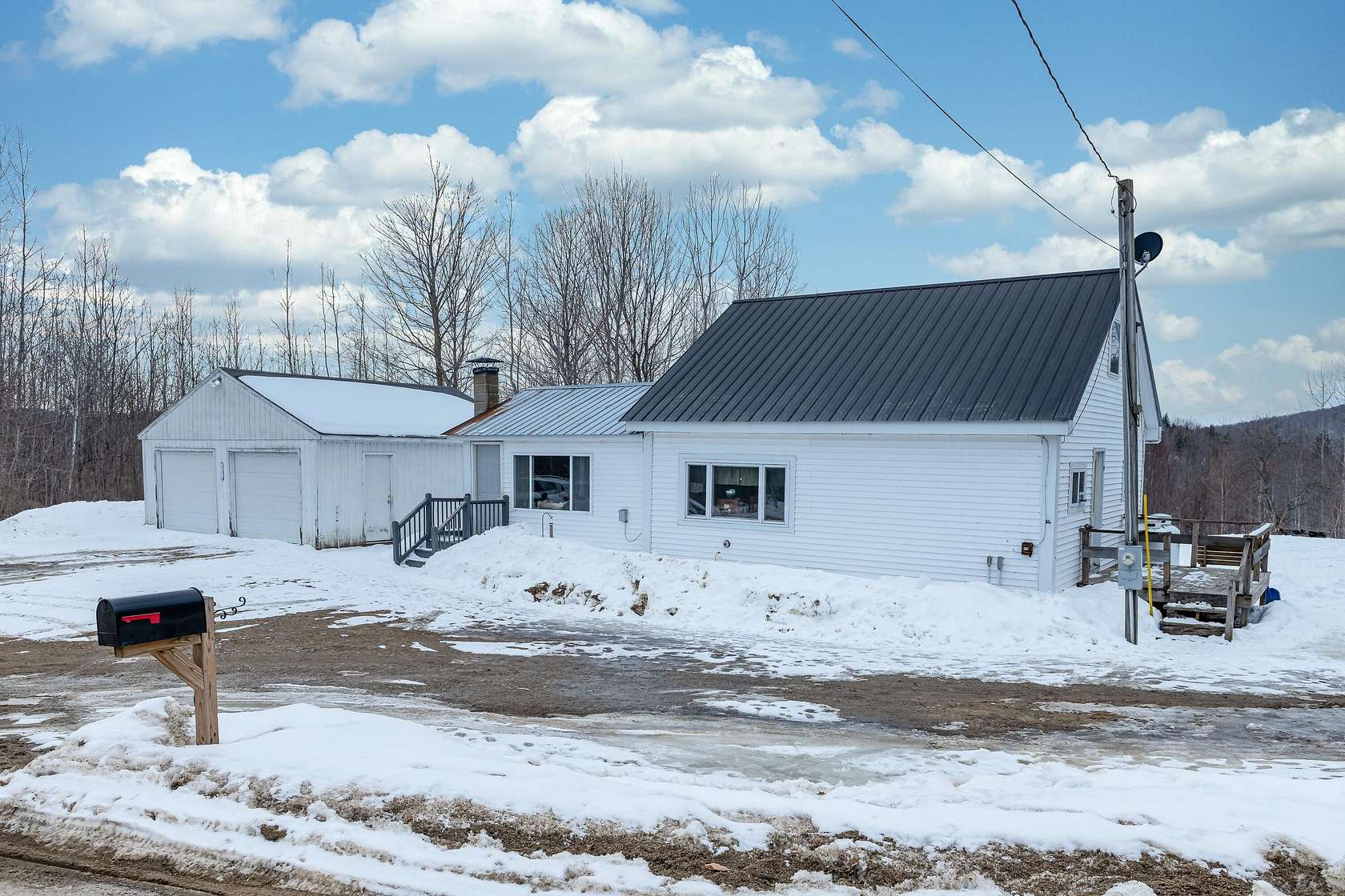 3 Acres of Land with Home for Sale in Hartford, Maine