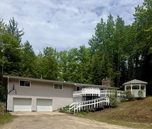 10.6 Acres of Land with Home for Sale in Fairview, Michigan