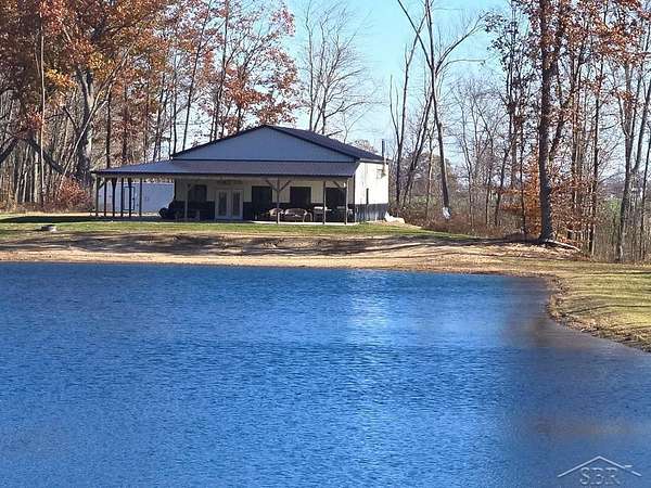 19.8 Acres of Land with Home for Sale in St. Charles, Michigan