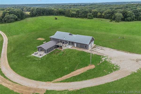 10 Acres of Land with Home for Sale in Eldon, Missouri