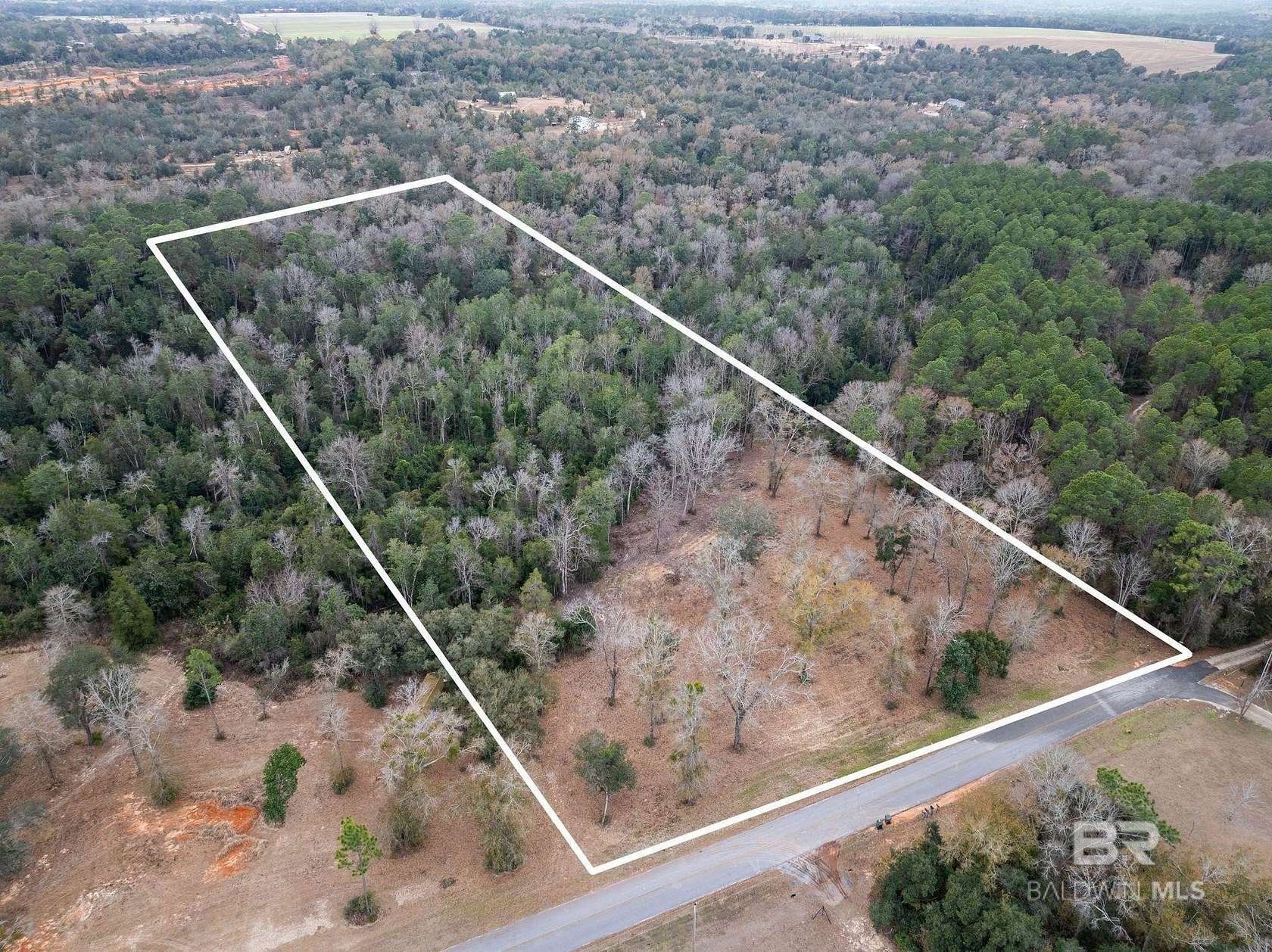 9.72 Acres of Residential Land for Sale in Silverhill, Alabama