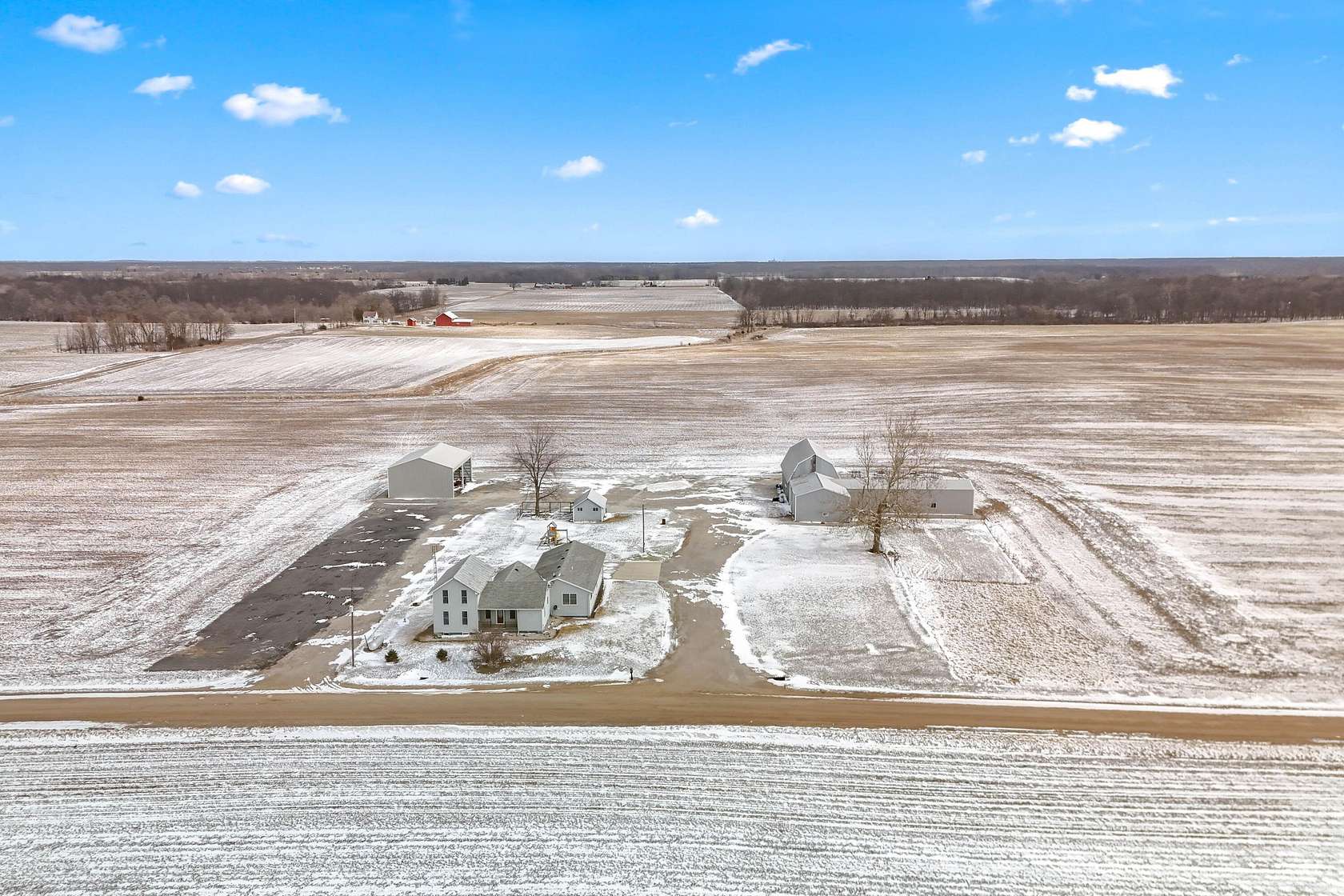 100 Acres of Improved Land for Sale in Camden, Michigan