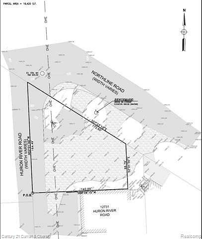 0.26 Acres of Commercial Land for Sale in Romulus, Michigan