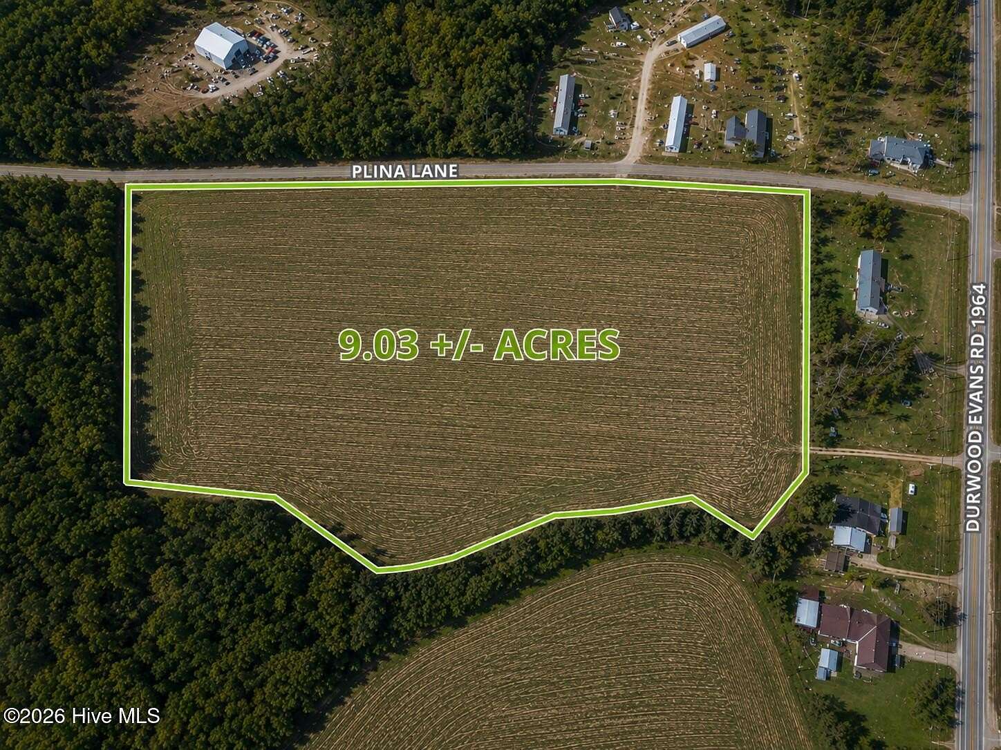 9 Acres of Residential Land for Sale in Beulaville, North Carolina