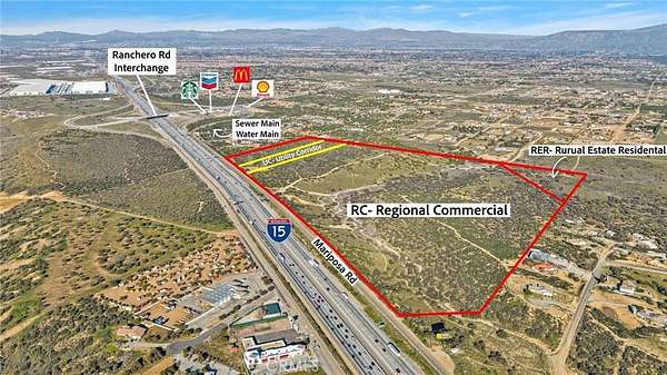 123 Acres of Land for Sale in Hesperia, California