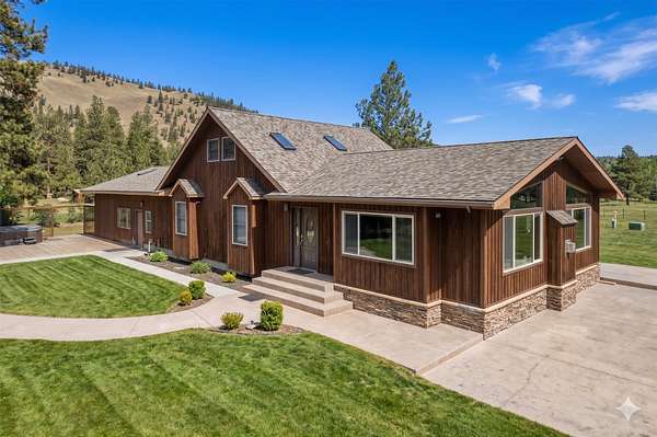 7.72 Acres of Land with Home for Sale in Lolo, Montana