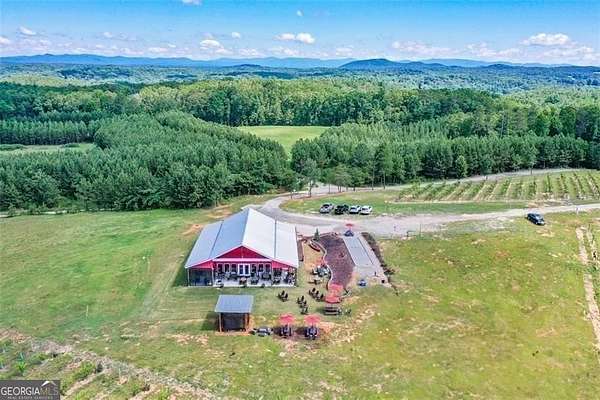 10 Acres of Land with Home for Sale in Talking Rock, Georgia