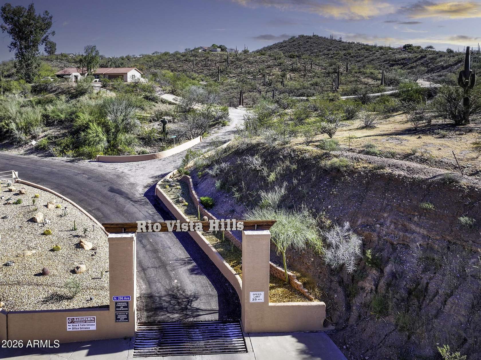 4.8 Acres of Land with Home for Sale in Wickenburg, Arizona