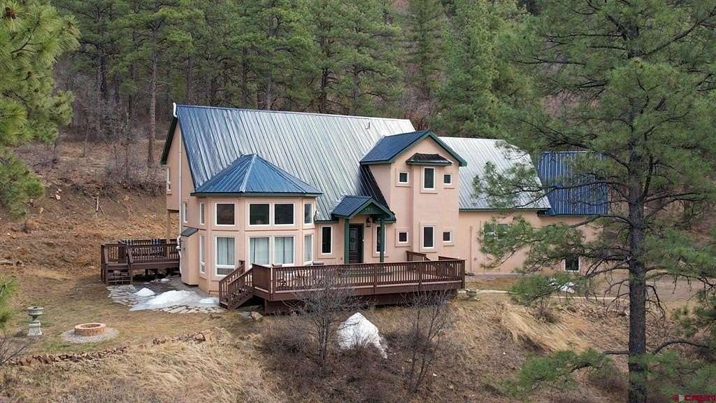 8.74 Acres of Land with Home for Sale in Pagosa Springs, Colorado