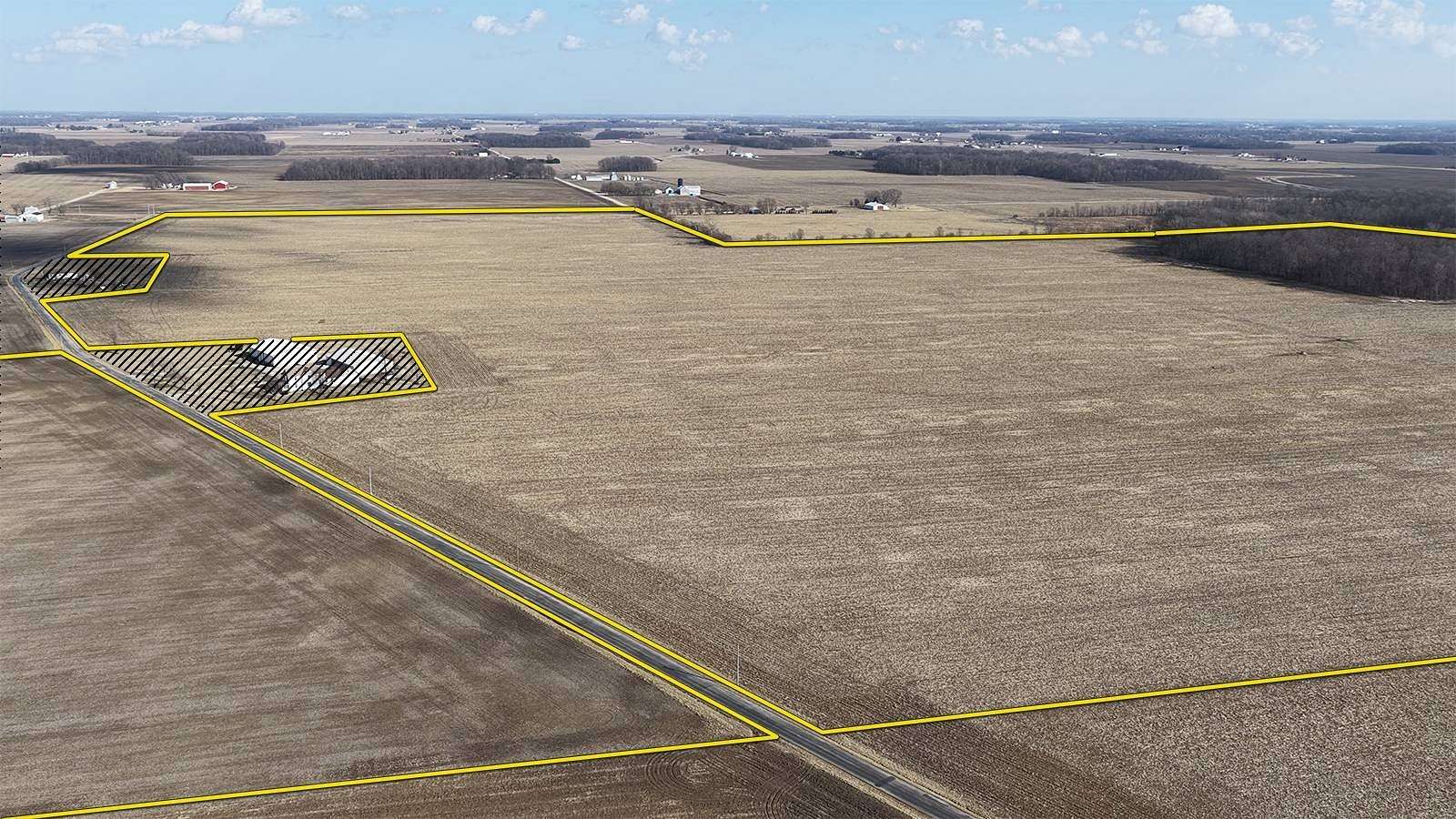 262 Acres of Land for Auction in South Whitley, Indiana