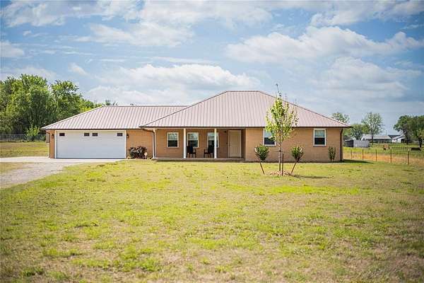 4 Acres of Land with Home for Sale in Okemah, Oklahoma