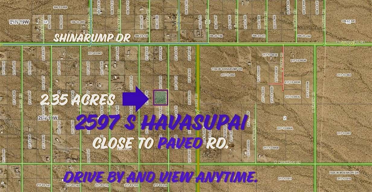 2.35 Acres of Land for Sale in Golden Valley, Arizona