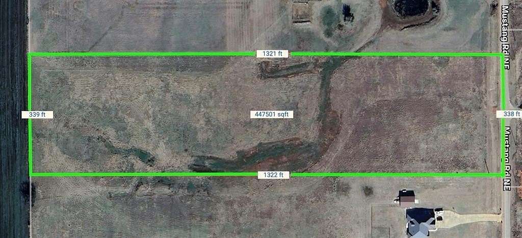 10.3 Acres of Land for Sale in Piedmont, Oklahoma