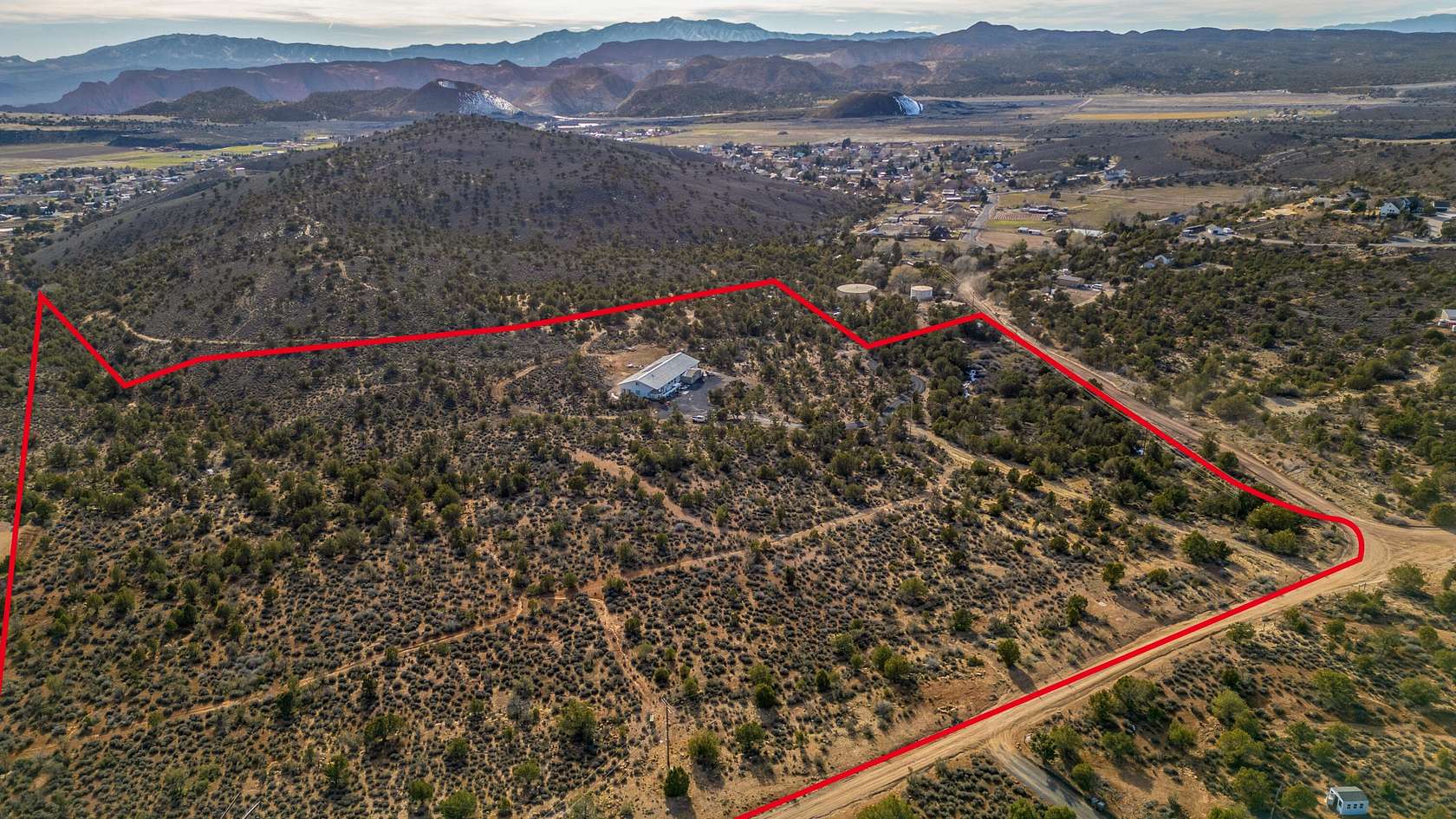 23.7 Acres of Land with Home for Sale in St. George, Utah