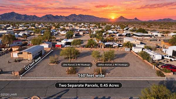 0.45 Acres of Residential Land for Sale in Quartzsite, Arizona