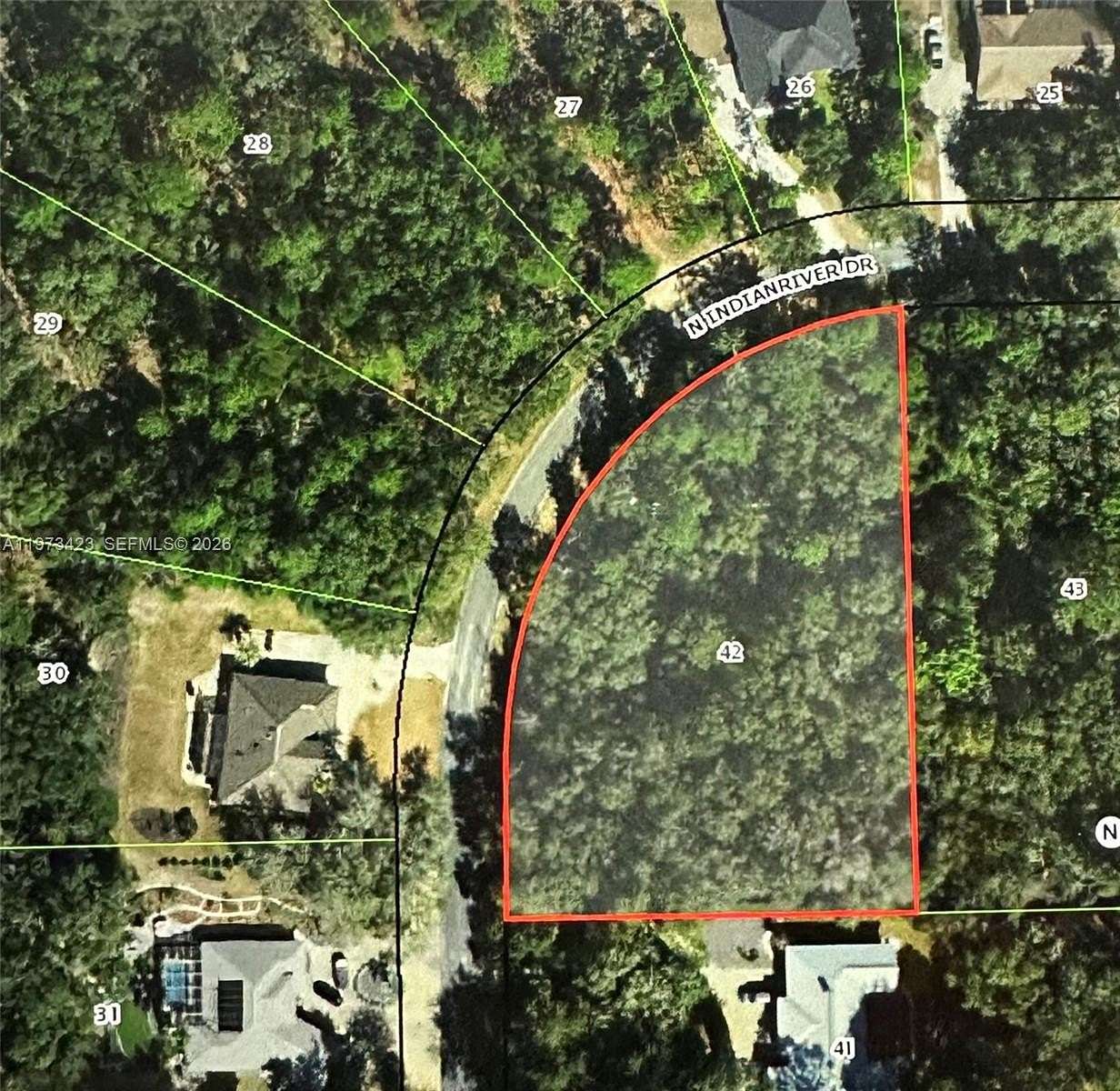1.2 Acres of Residential Land for Sale in Hernando, Florida