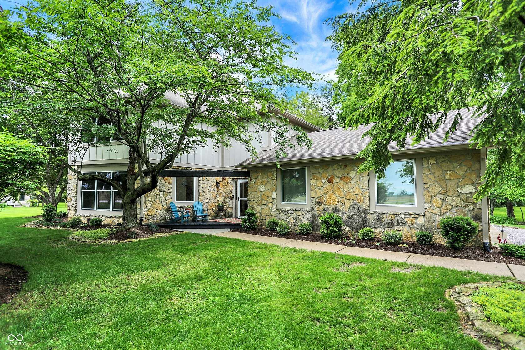 4.5 Acres of Land with Home for Sale in Brownsburg, Indiana