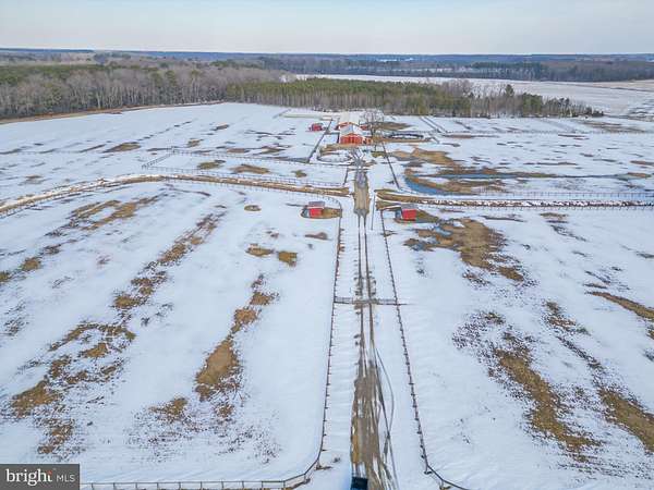 219 Acres of Land with Home for Sale in Federalsburg, Maryland