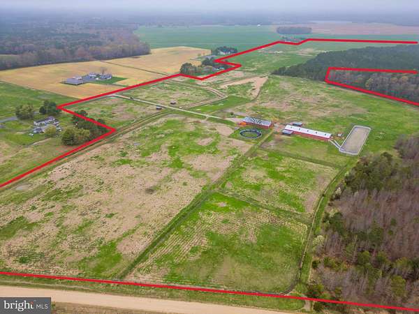 219 Acres of Land with Home for Sale in Federalsburg, Maryland