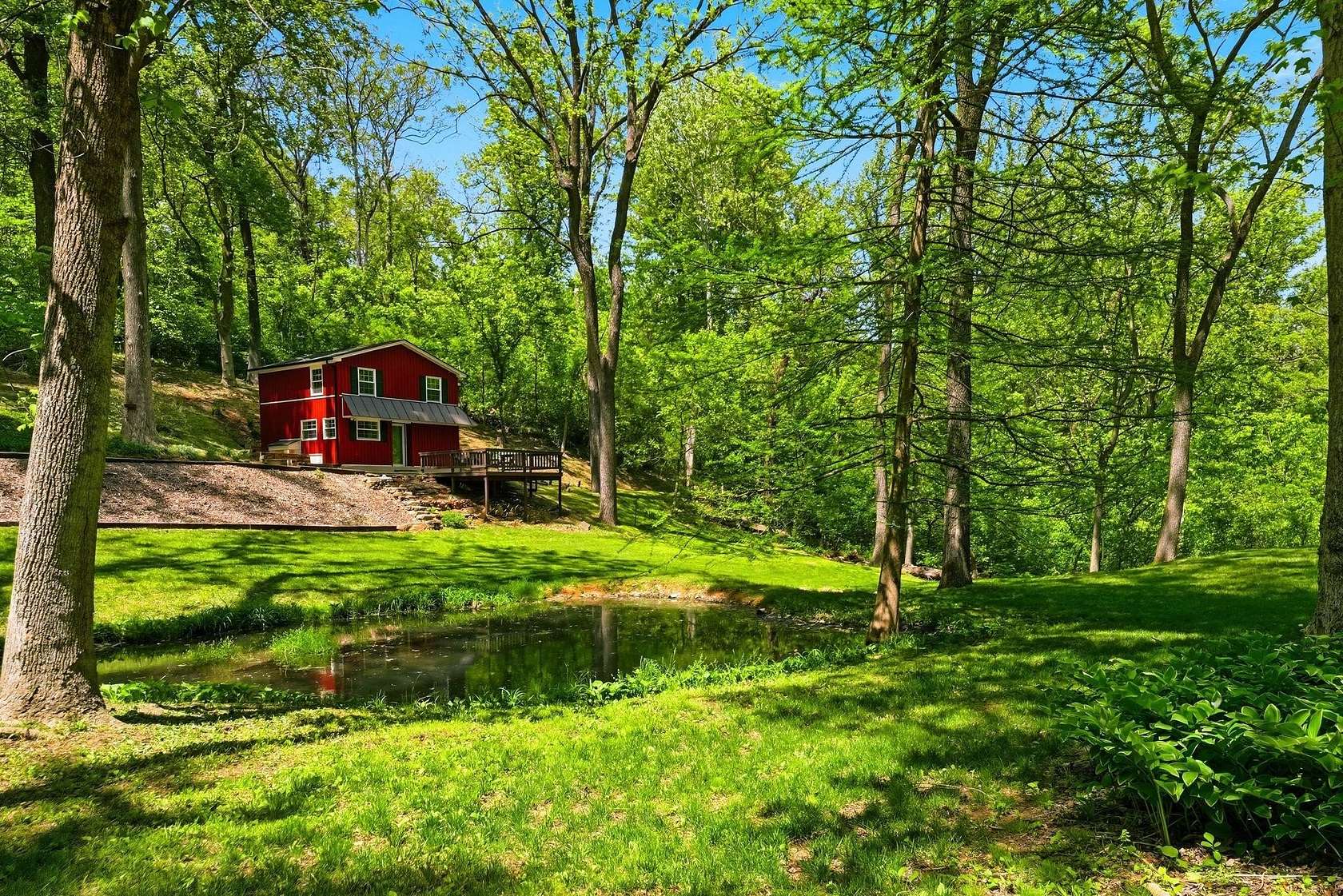 5.29 Acres of Land with Home for Sale in Huntly, Virginia