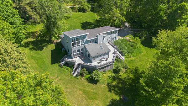 39.6 Acres of Agricultural Land with Home for Sale in Bloomington, Indiana