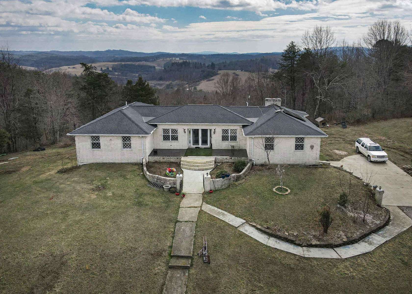 17.5 Acres of Recreational Land with Home for Sale in Riner, Virginia