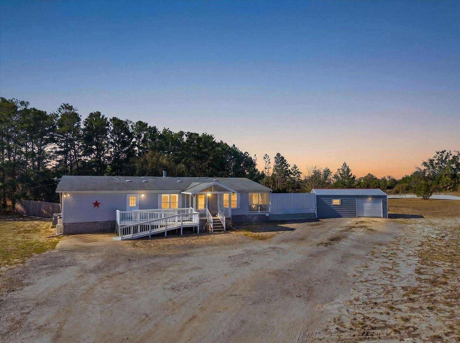 2.3 Acres of Land with Home for Sale in Weeki Wachee, Florida