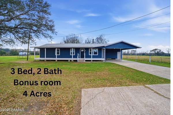 4 Acres of Land with Home for Sale in Sunset, Louisiana