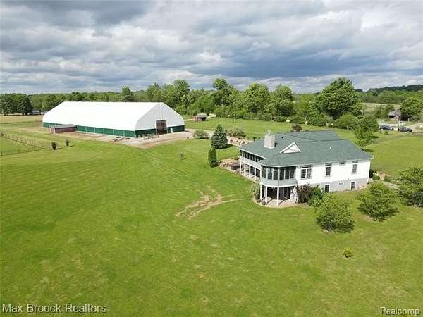 38.6 Acres of Land with Home for Sale in Newberg Township, Michigan