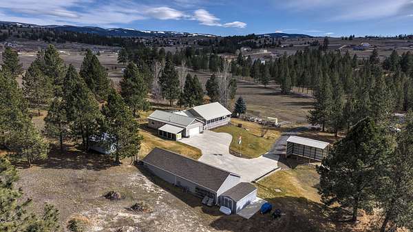 6.39 Acres of Land with Home for Sale in Florence, Montana