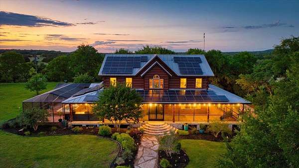 125 Acres of Agricultural Land with Home for Sale in Liberty Hill, Texas