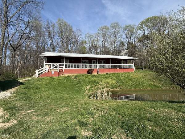 4.4 Acres of Land with Home for Sale in Morgantown, Indiana