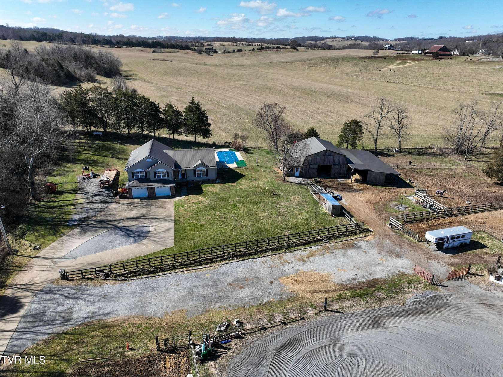 11 Acres of Land with Home for Sale in Jonesborough, Tennessee