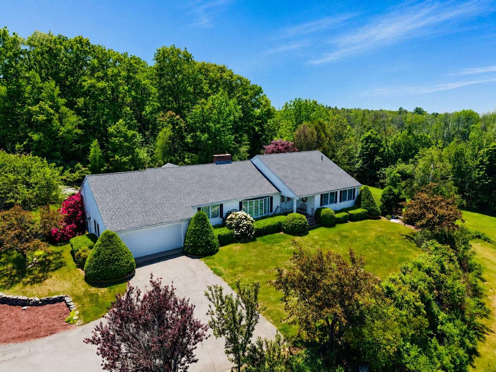 9.66 Acres of Land with Home for Sale in Hardwick, Massachusetts