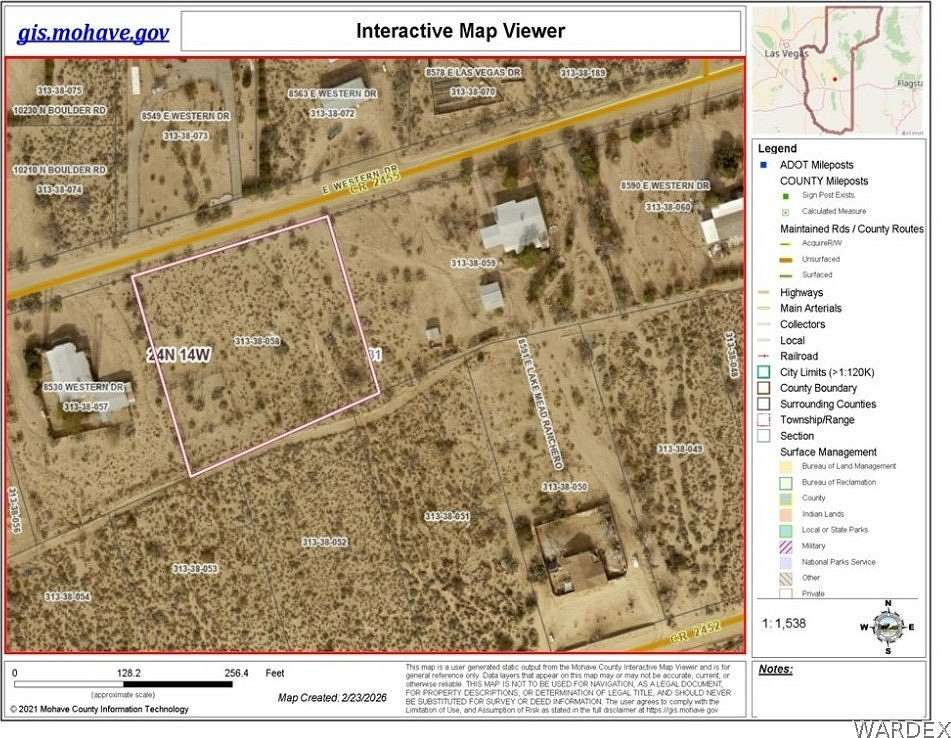 1.25 Acres of Land for Sale in Kingman, Arizona