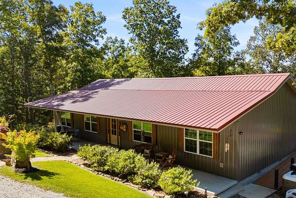 7.15 Acres of Land with Home for Sale in Mountain View, Arkansas