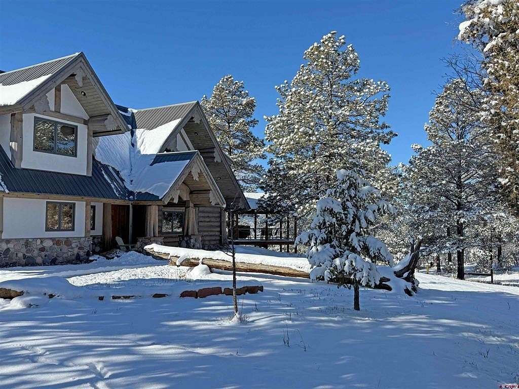 35.4 Acres of Recreational Land with Home for Sale in Pagosa Springs, Colorado