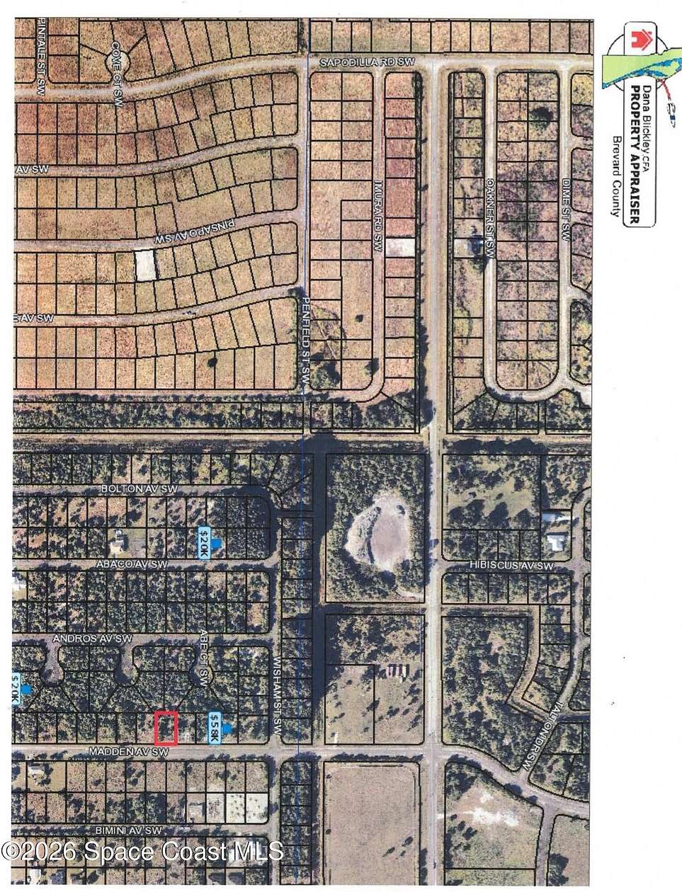 0.23 Acres of Land for Sale in Palm Bay, Florida