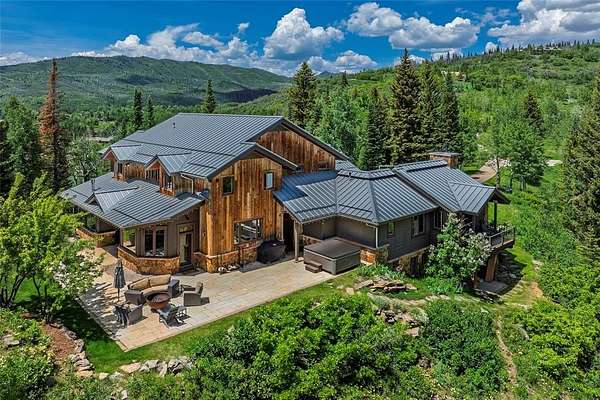 18.5 Acres of Recreational Land with Home for Sale in Steamboat Springs, Colorado