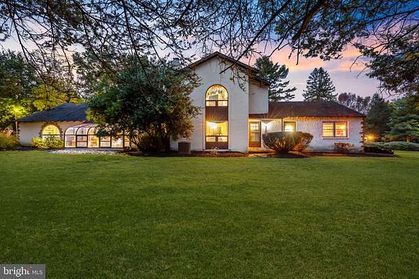 3.1 Acres of Land with Home for Sale in Gwynedd Valley, Pennsylvania