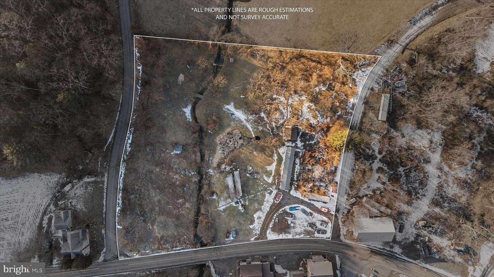 5 Acres of Land with Home for Sale in Herndon, Pennsylvania