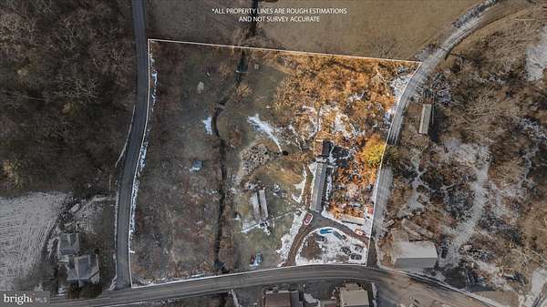 5 Acres of Land with Home for Sale in Herndon, Pennsylvania