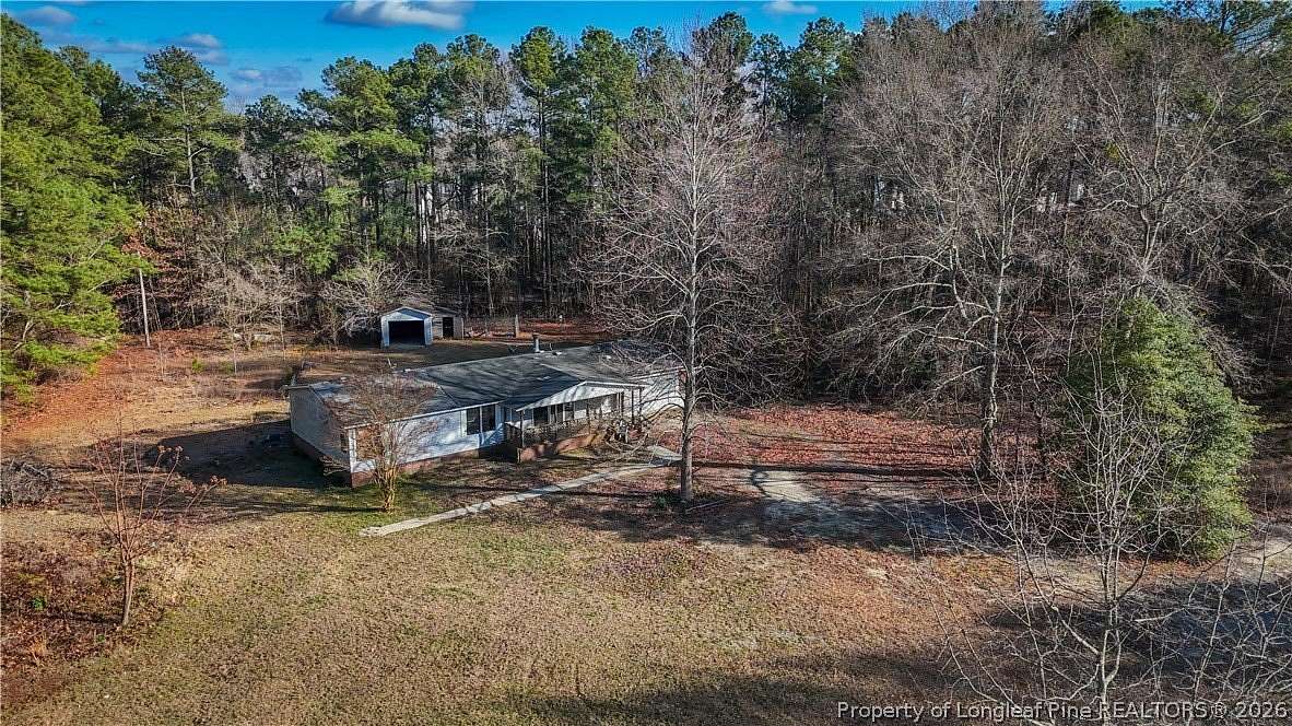 3.32 Acres of Land with Home for Sale in Parkton, North Carolina