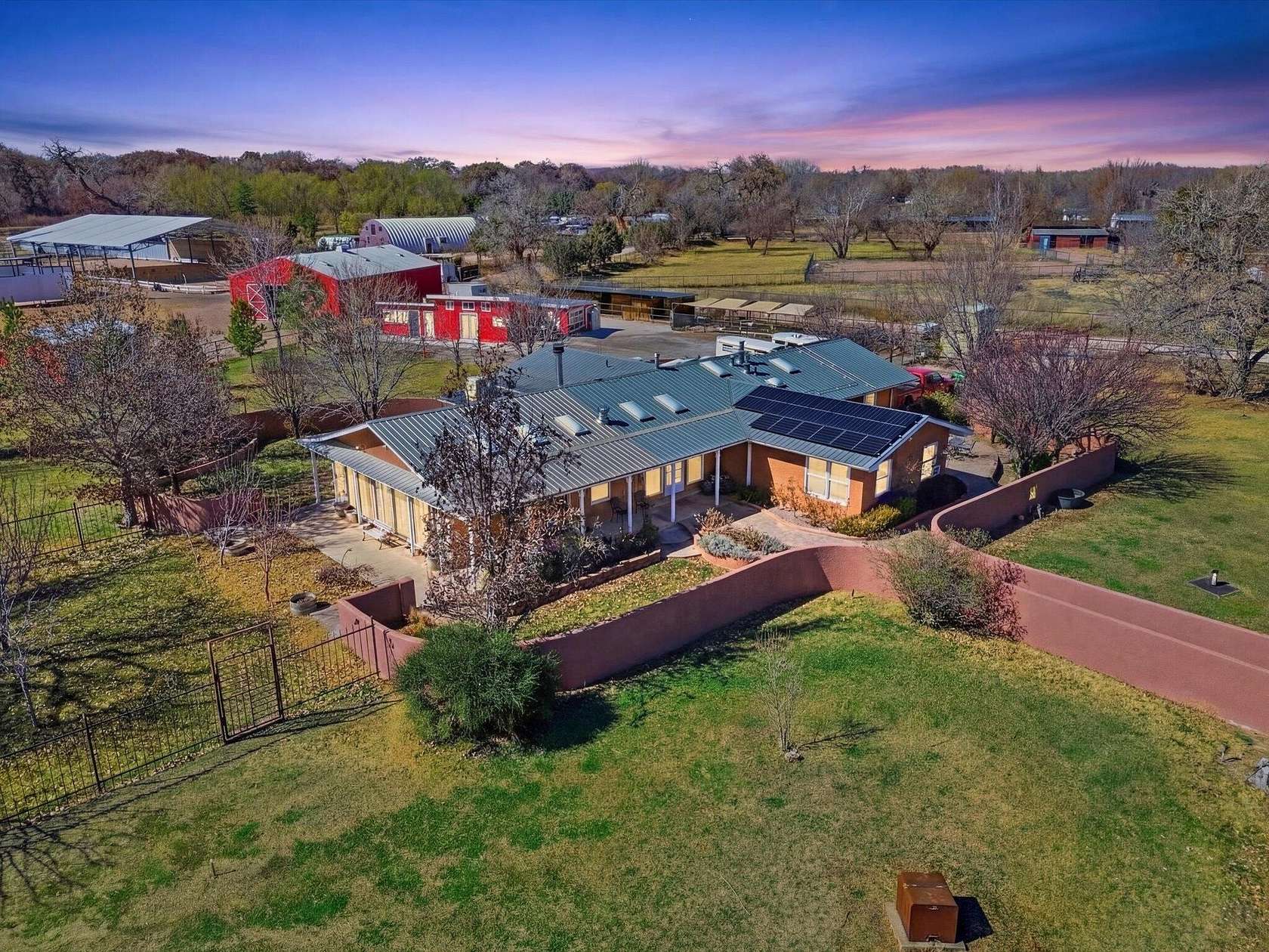 2 Acres of Land with Home for Sale in Peralta, New Mexico