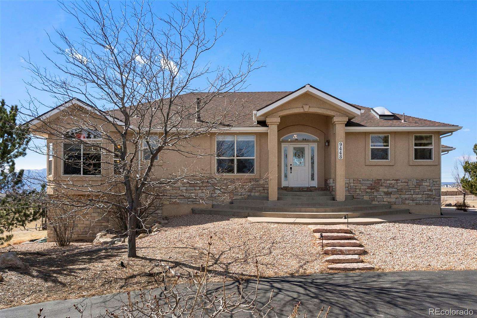 2.5 Acres of Land with Home for Sale in Colorado Springs, Colorado