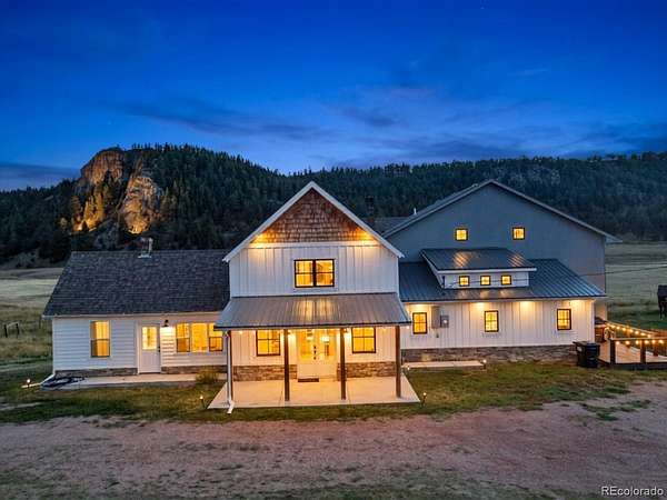13.8 Acres of Land with Home for Sale in Florissant, Colorado